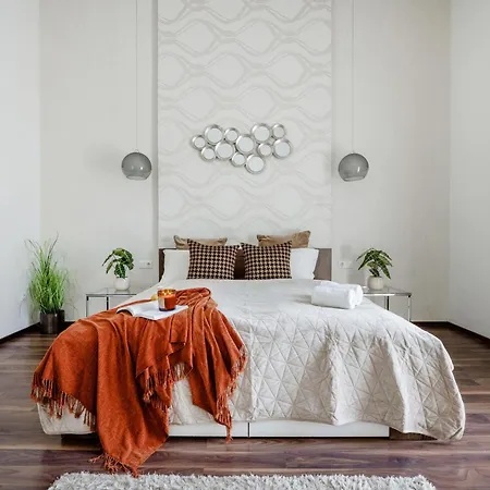 Luxe 2br With View On The St Stephen Road 부다페스트